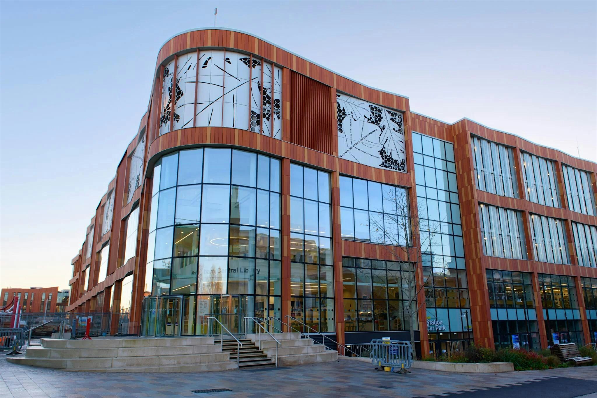 Tour of Nottingham Central Library