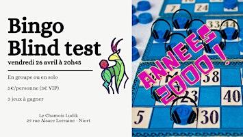 Hauptbild für Bingo Blind Test Spécial années 2000