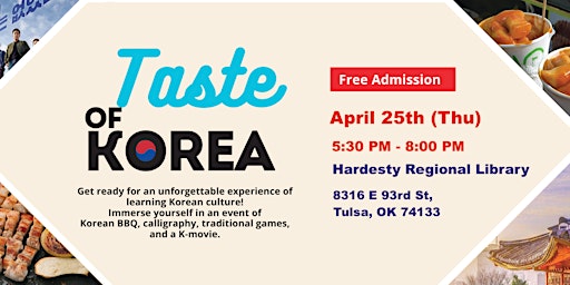 Imagen principal de Taste of Korea