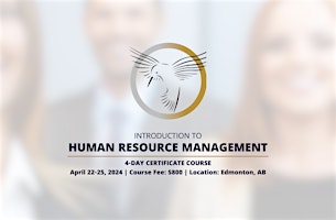 Introduction to Human Resource Management - Edmonton, AB primary image