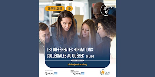 Connaître les différentes formations collégiales au Québec primary image