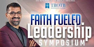 DAY 1 FAITH-FUELED LEADERSHIP SYMPOSIUM with Dr. John Joseph - FRI, APR 26 primary image