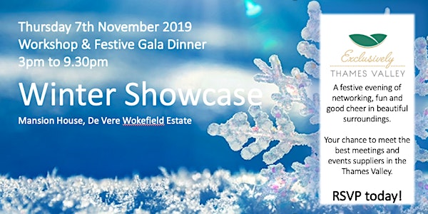 The Exclusively Thames Valley Winter Warmer Showcase