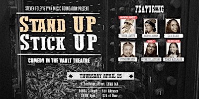 Primaire afbeelding van Stand Up Stick Up - Comedy @ The Vault Theatre ft. Tooky Kavanagh