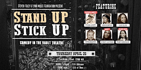 Stand Up Stick Up - Comedy @ The Vault Theatre ft. Tooky Kavanagh primary image