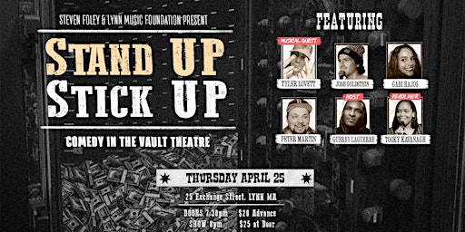 Stand Up Stick Up - Comedy @ The Vault Theatre ft. Amy Tee primary image