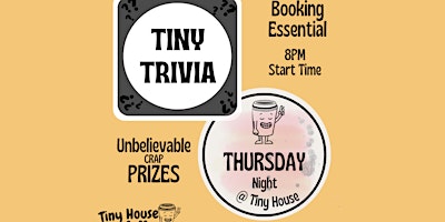 Primaire afbeelding van Tiny Trivia Night