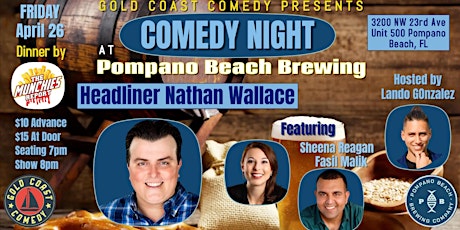 Pompano Brewing Comedy Show