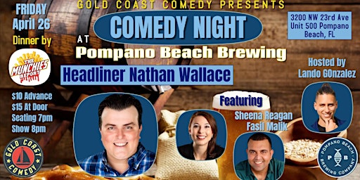 Pompano Brewing Comedy Show primary image