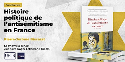 Primaire afbeelding van Conférence - Histoire politique de l'antisémitisme en France