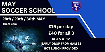 May Soccer School primary image