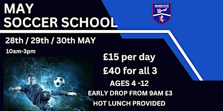 May Soccer School