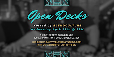 Open Decks by BLENDCULTURE primary image