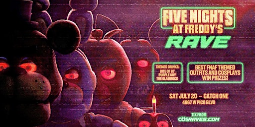 Image principale de Five Nights At Freddy's Rave - LA