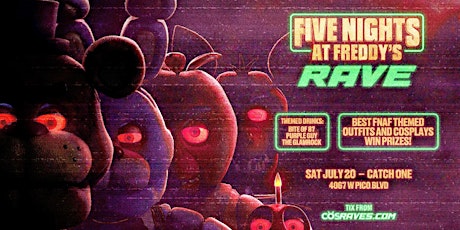 Five Nights At Freddy's Rave - LA