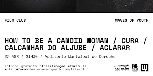 Imagem principal do evento FILM CLUB | 21h30m | Cinema de Coruche | 27 abril 2024