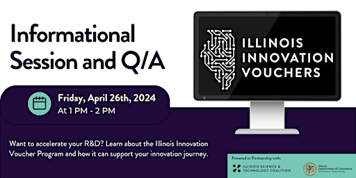 Primaire afbeelding van Illinois Innovation Voucher Program Information Session