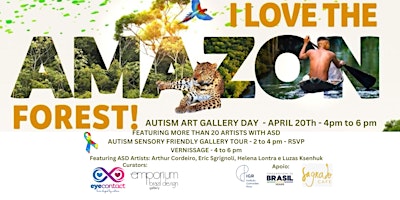 Image principale de I LOVE AMAZON - AUTISM ART GALLERY DAY