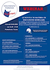 Imagem principal do evento Le novità in materia di esecuzione mobiliare - MF Palermo