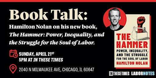 Hamilton Nolan: The Hammer Chicago Event primary image