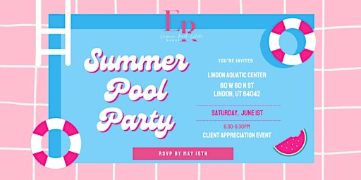 Primaire afbeelding van Client Appreciation Summer Pool Party