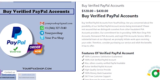 Hauptbild für Buy Verified PayPal Accounts