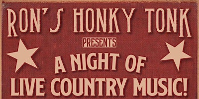 Imagem principal do evento Ron's Honky Tonk - A night of live country music