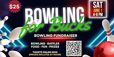 Imagem principal do evento Bowling for Bucks