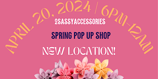 Imagem principal do evento Spring Pop up shop! (New location)