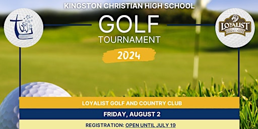 Image principale de Kingston Christian High School Golf Tournament 2024