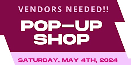 POP-UP SHOP at Mercer Mall For Mother's Day