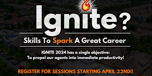 Imagem principal do evento IGNITE - Skills to Spark a Great Career