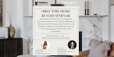 Hauptbild für First Time Home Buyers Seminar