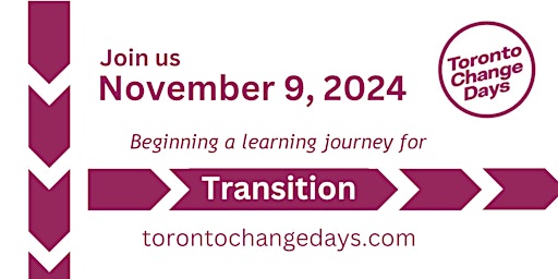 Primaire afbeelding van Toronto Change Days 2024