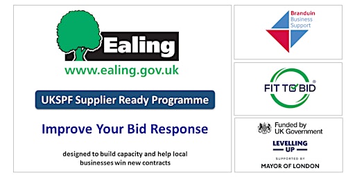 Imagem principal do evento Ealing | Improve Your Bid Response (Advanced)