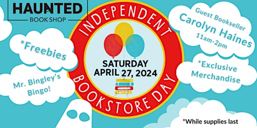 Imagem principal do evento Independent Bookstore Day 2024