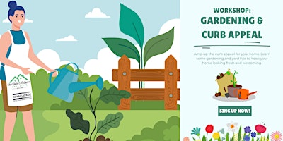 Imagem principal do evento Workshop: Gardening & Curb Appeal