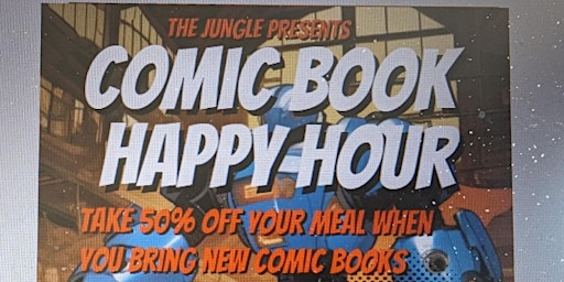Primaire afbeelding van Comic Book Happy Hour