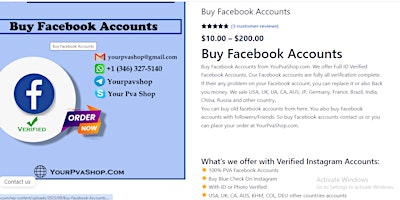 Hauptbild für Buy Facebook Accounts