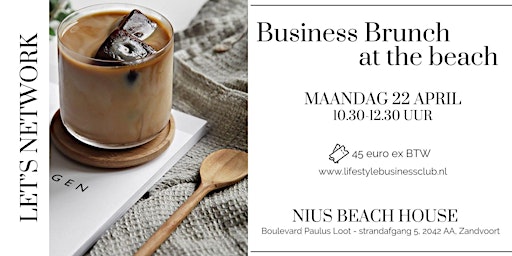 Primaire afbeelding van Business Brunch at the Beach Zandvoort