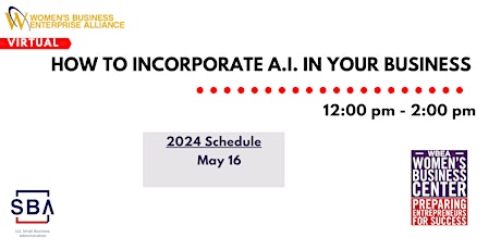 Imagem principal do evento How to Incorporate A.I. in Your Business