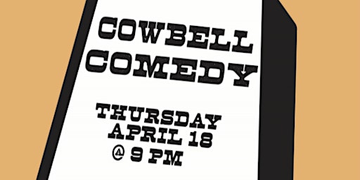Imagem principal do evento Cowbell Comedy