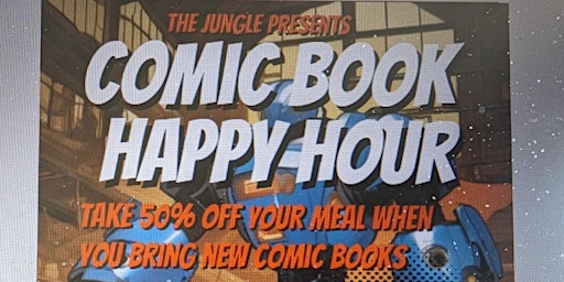 Immagine principale di Comic Book Happy Hour 