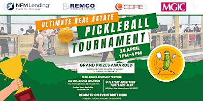 Immagine principale di The Ultimate Real Estate Pickleball Tournament 