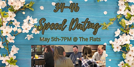 Imagen principal de Men + Women's Speed Dating: ages 34-46