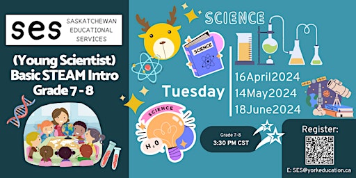 Image principale de (Young Scientist) Basic STEAM Intro Grade 7 - 8