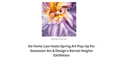 Spring Art Pop-Up Gallery:  Secession Art & Design in Bernal Heights