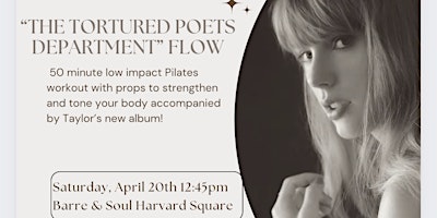 Hauptbild für The Tortured Poets Department Pilates flow