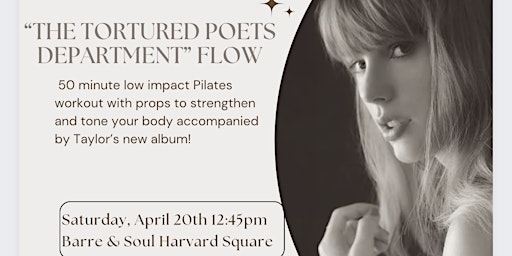 Hauptbild für The Tortured Poets Department Pilates flow