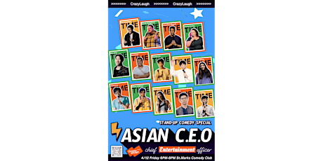 Imagem principal de Asian C.E.O. Monthly [English] Standup Comedy Showcase